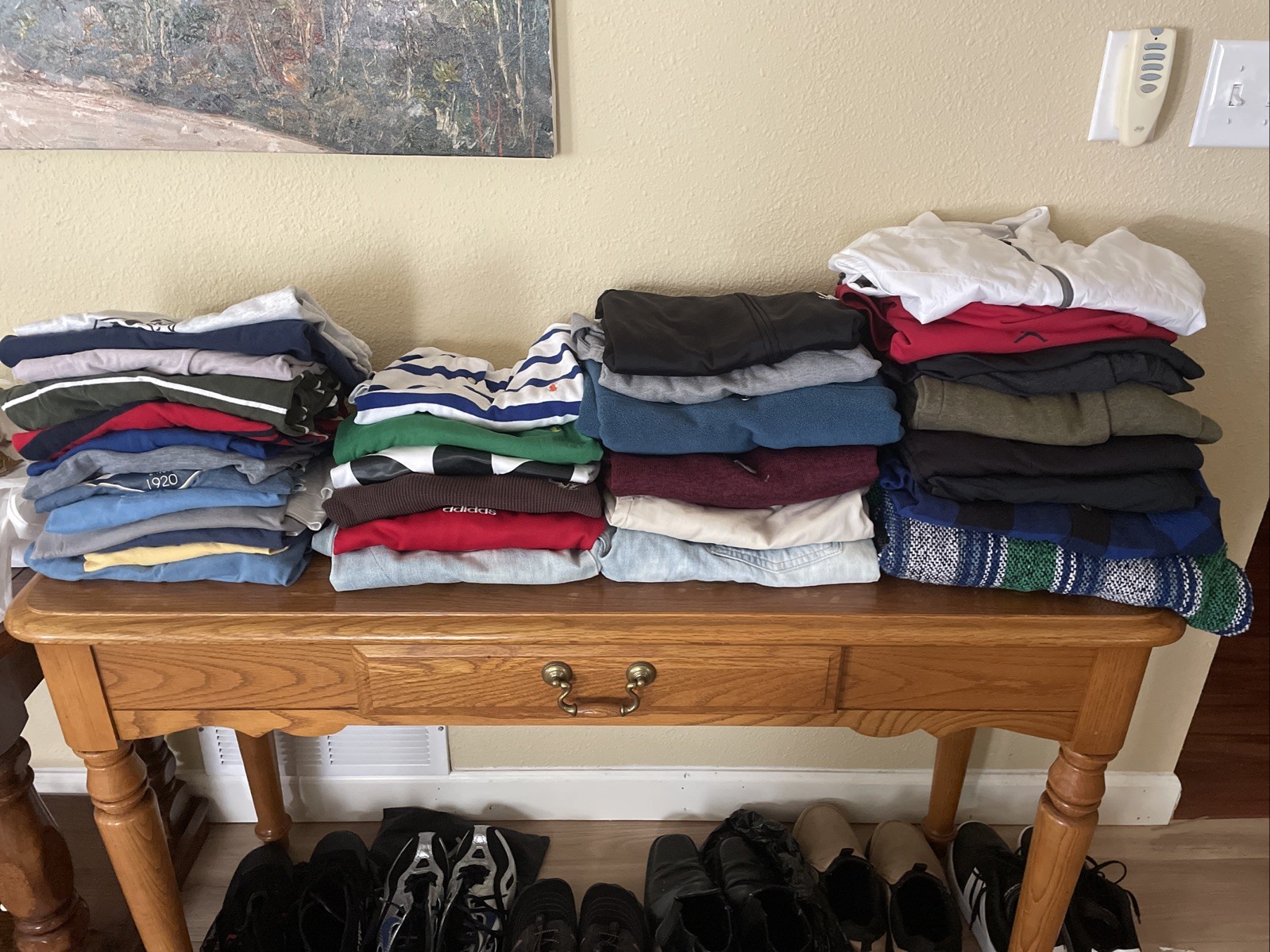 Shirts, Shorts, Pants, Shoes, Nintendo, Boombox