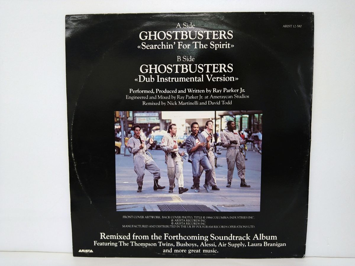 LP record | Ray Parker Jr. | GHOSTBUSTERS | ENGLAND | ARIST 12 580 [M005]