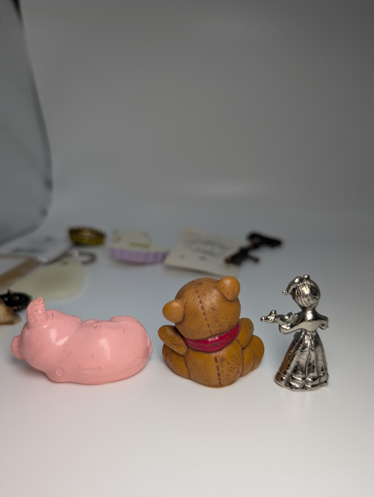 Junk Drawer Trinket Mixed Lot Vintage To Modern Odds and Ends Miniature Mini A