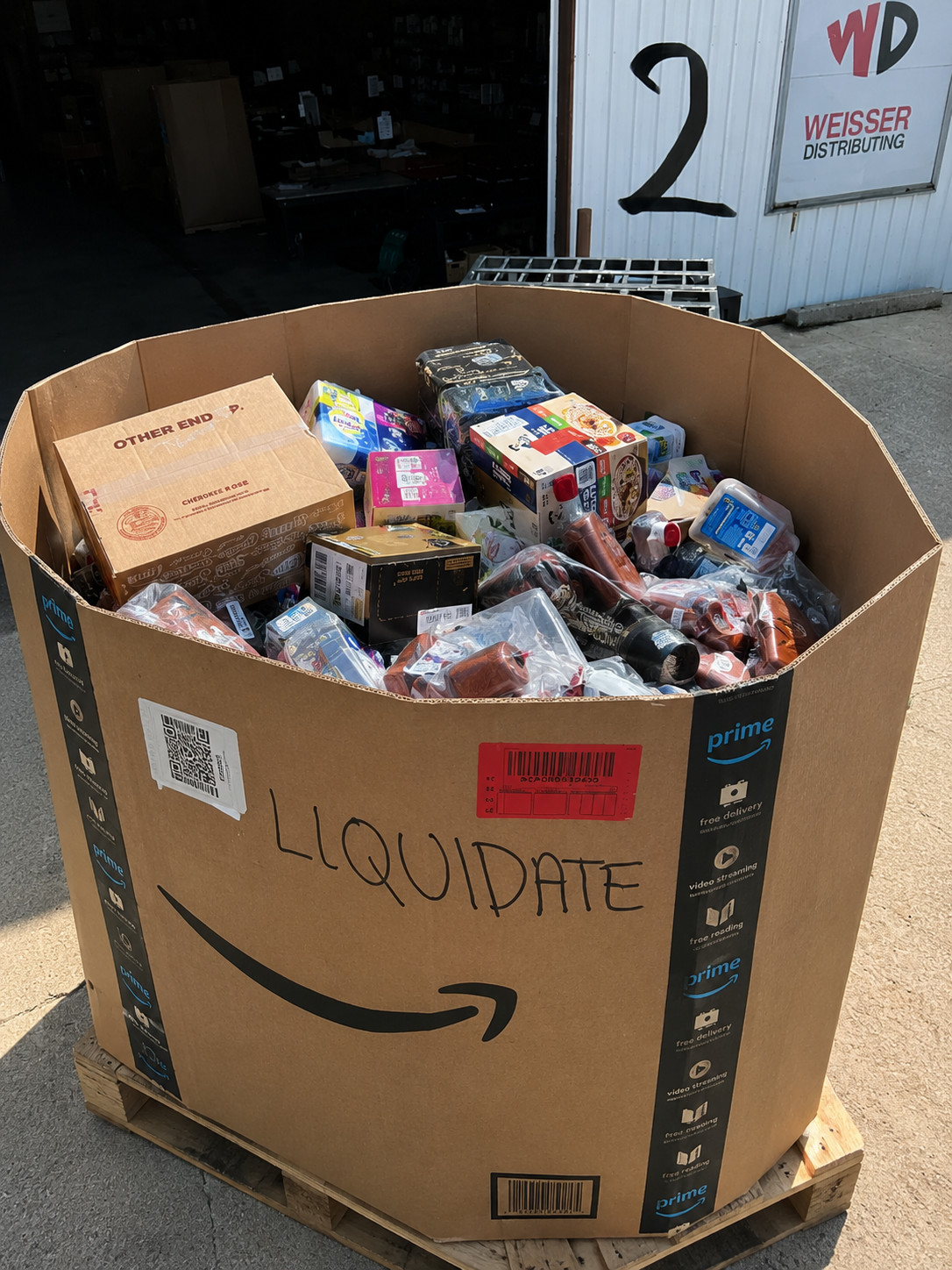 Amazon Wholesale Liquidation Box – New Mixed Merchandise Lot