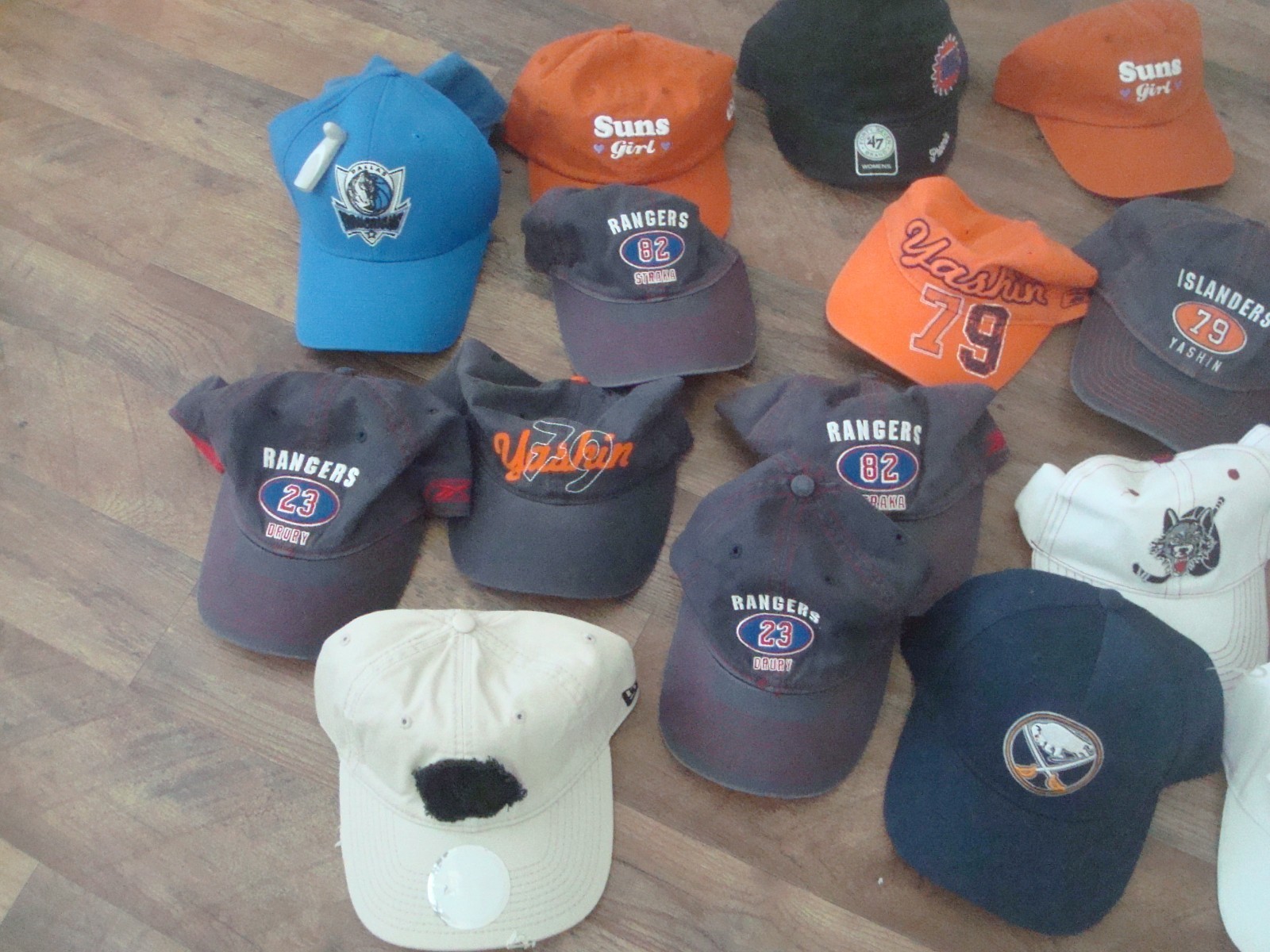 20 NHL NBA OLYMPIC RARE SPORTS STRAPBACK 90S WHOLESALE LOT HATS VINTAGE HAT CAP