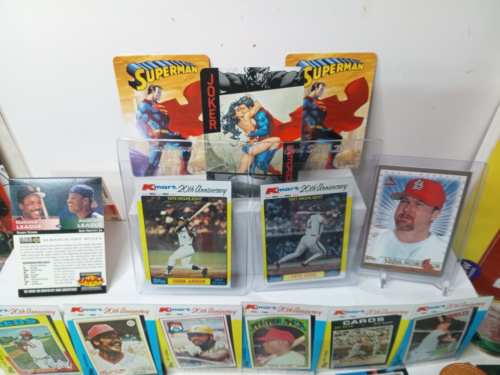 Nice Junk Drawer Lot Baseball Cards, Coins, Tokens, Misc, #P629J2