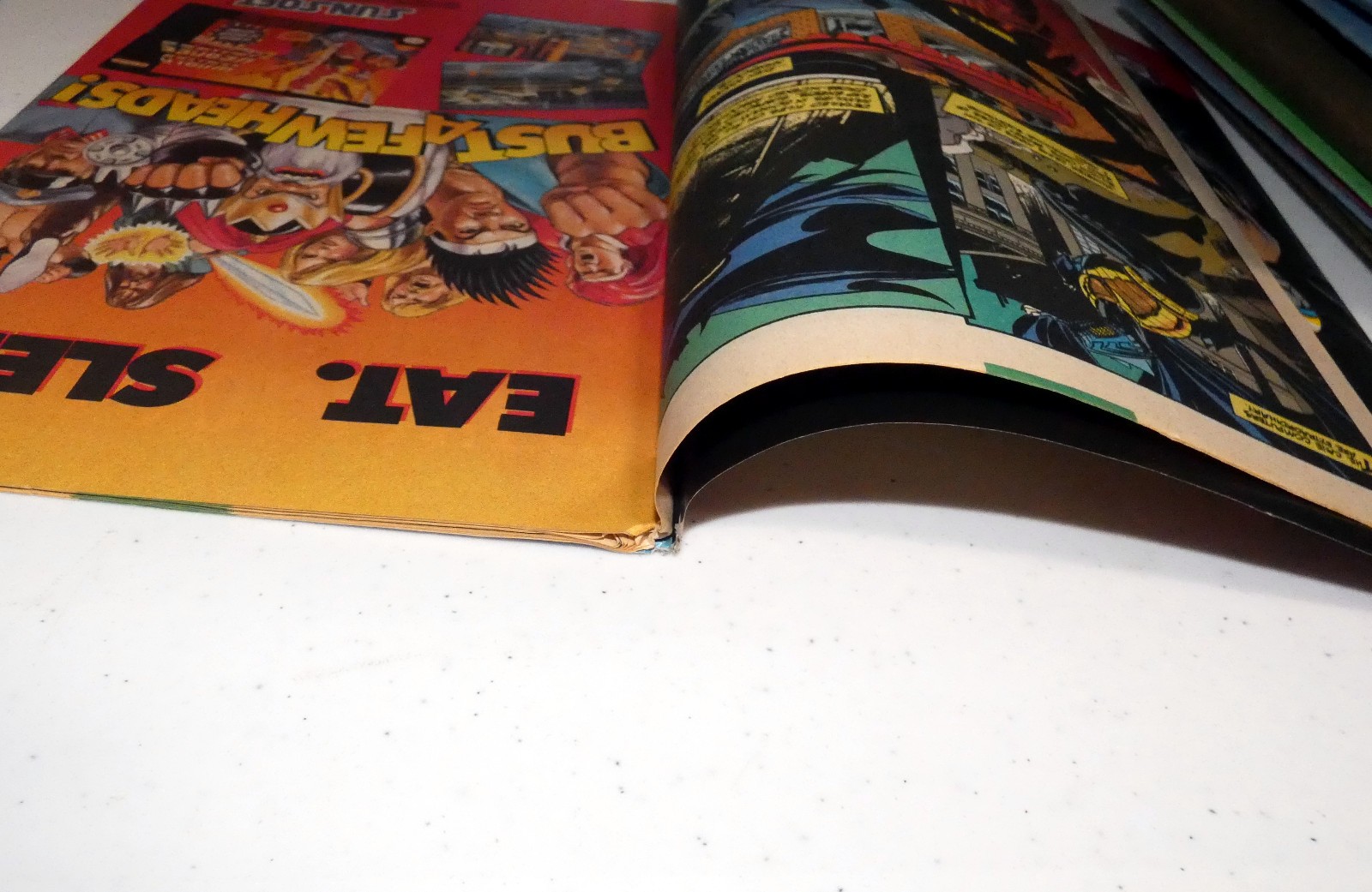 lot of 67 comic books in great condition with bags marvel dc ++