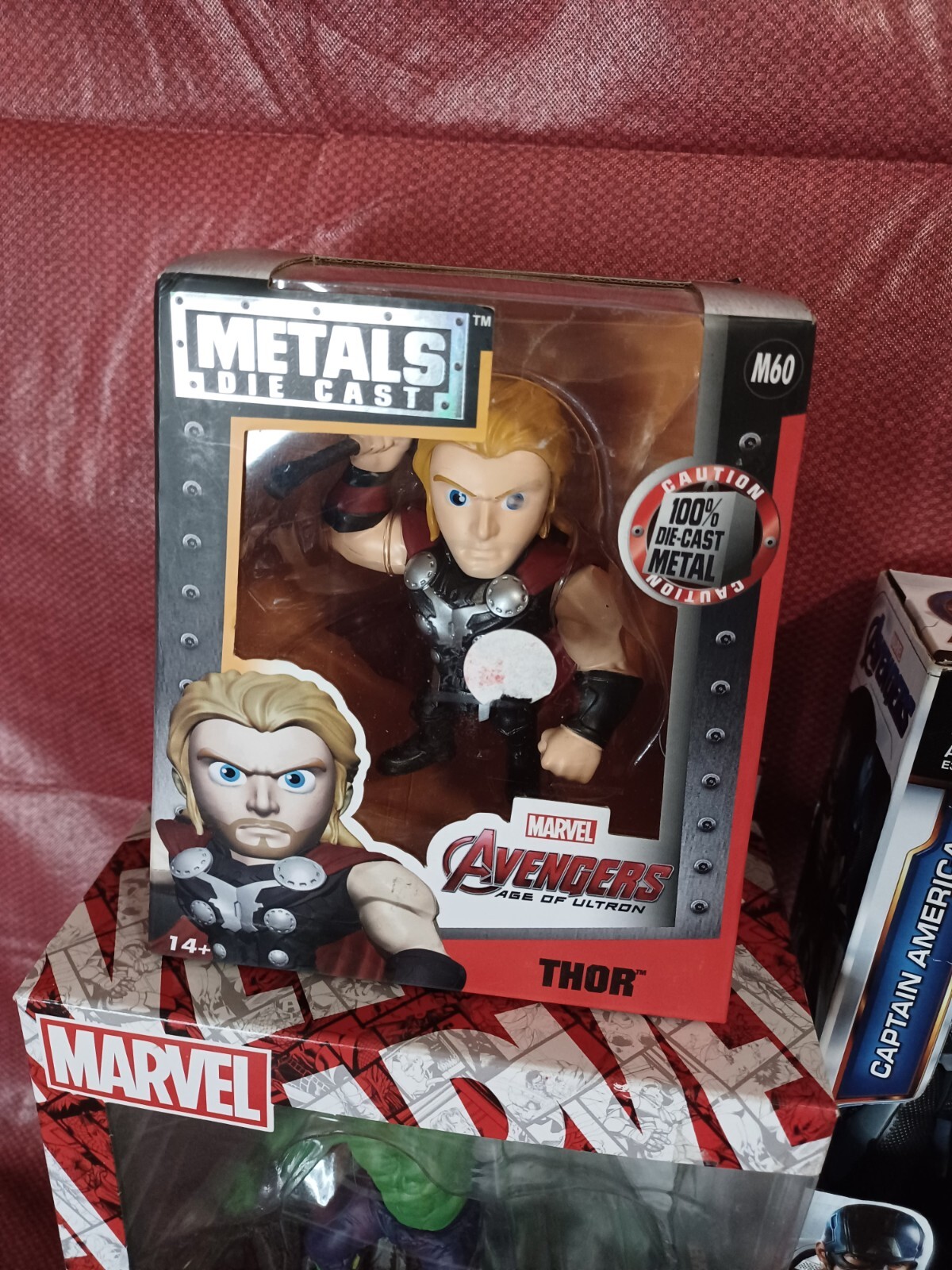 Marvel Superhero Collectibles Lot Avengers Thor Captain America Daredevil