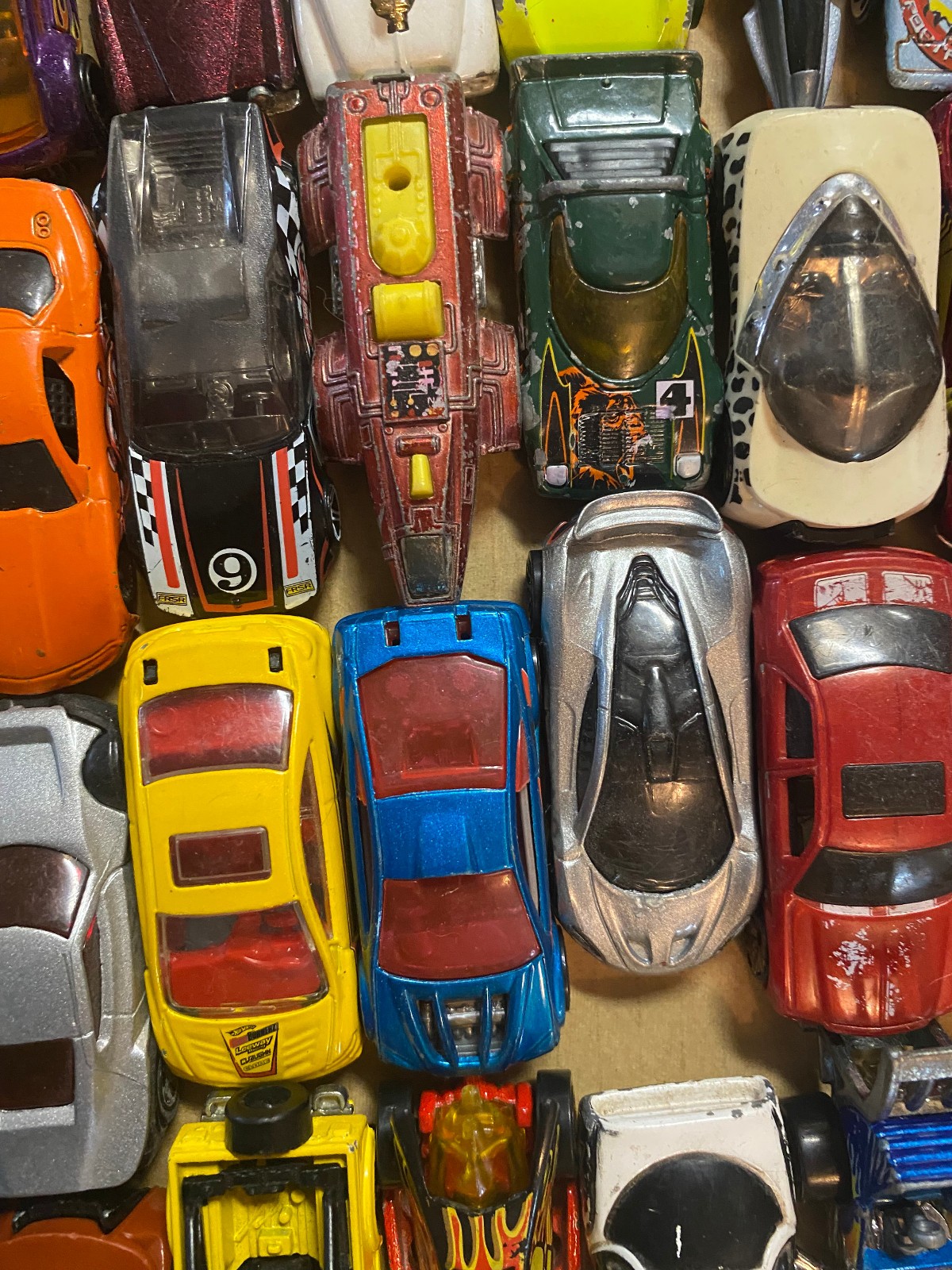 Huge Hot Wheels Toy Car Truck Some Vintage Collection Lot of 74 Vehicles Cars