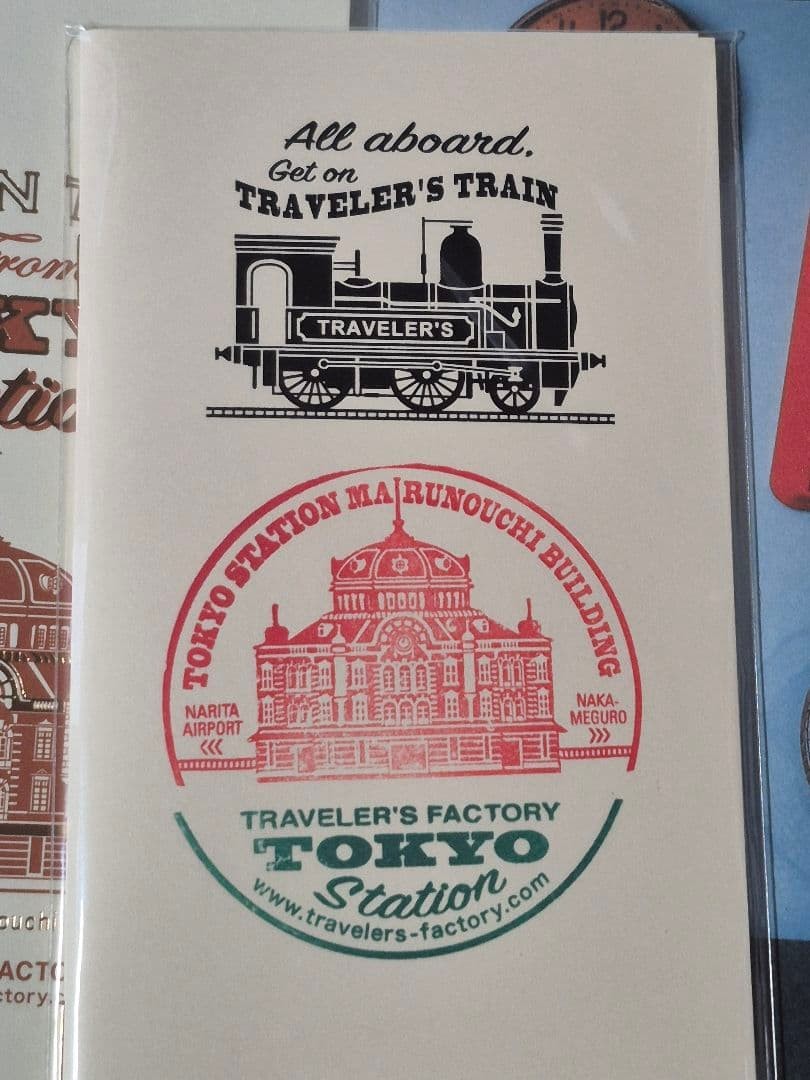 Traveler’s Notebook Tokyo Station Limited Magnet 2026 with New Year Stamp