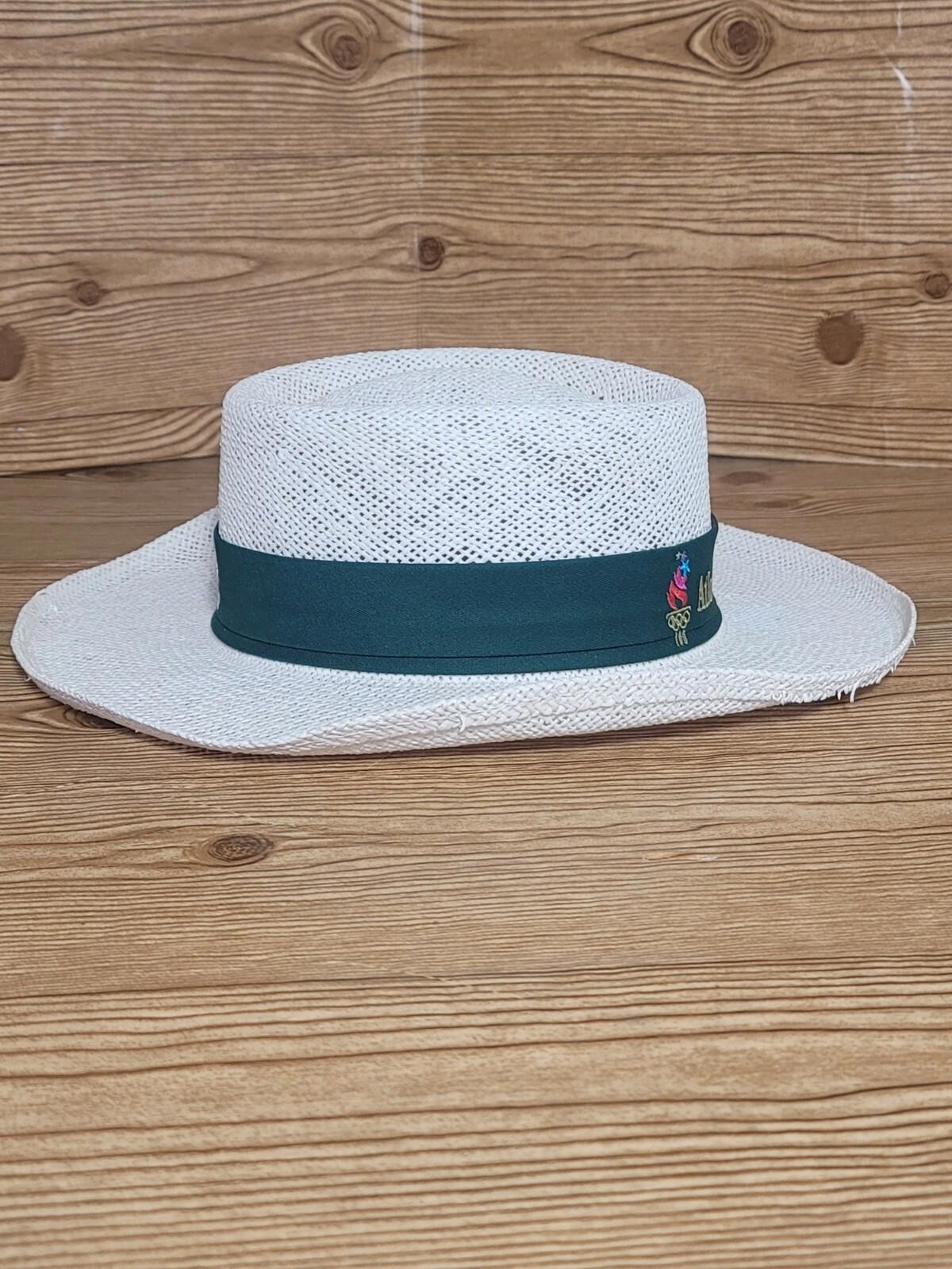 Vintage 1996 Olympic Fame Colllection by Starter Straw Hat Atlanta
