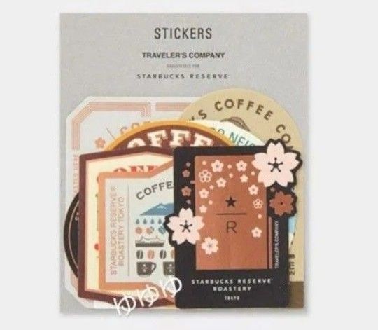 Starbucks Reserve Roastery Traveler’s Company Sticker Set Seal Sticker