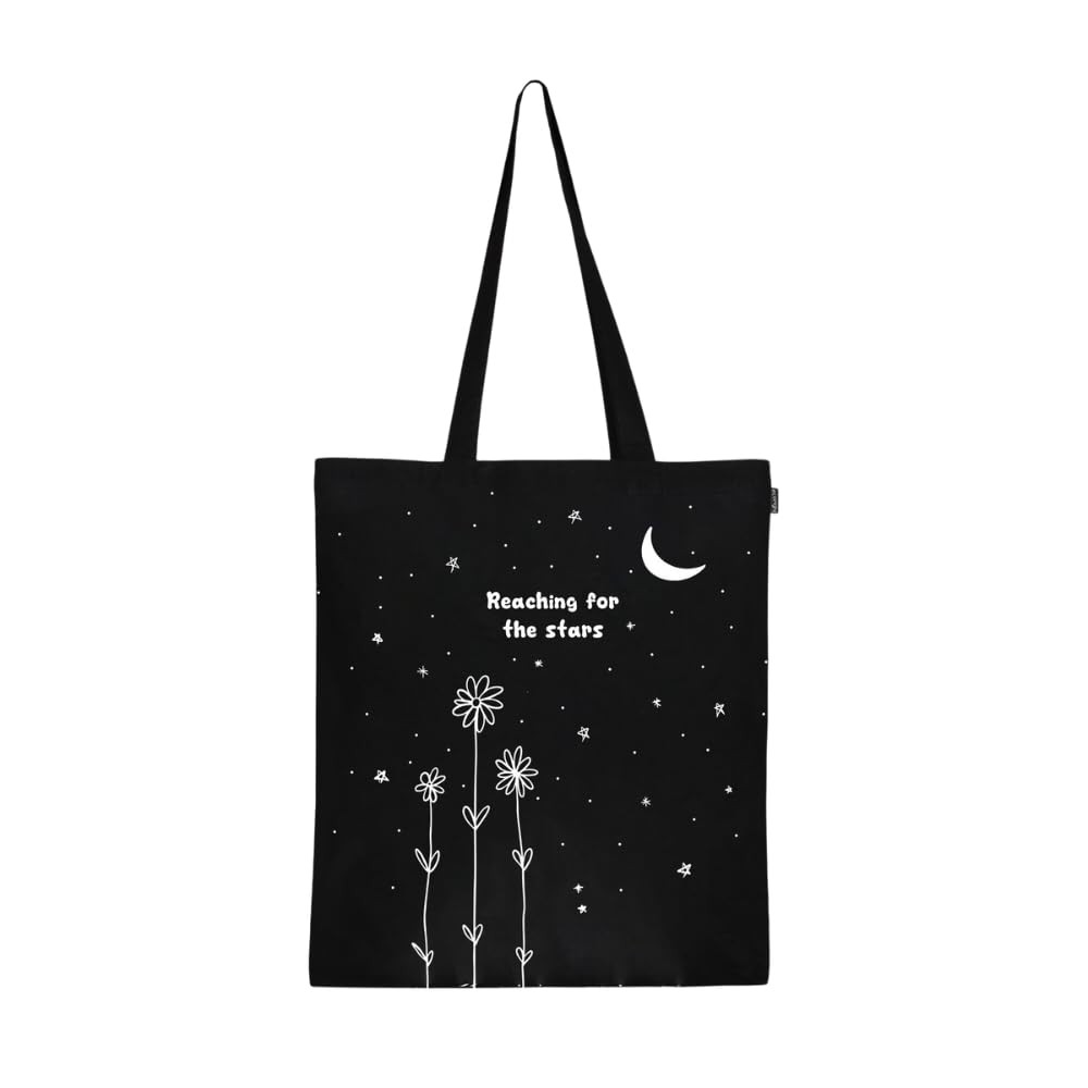 Eco Right Aesthetic Canvas Tote Bag Women Reusable Cotton Tote Bag Grocery