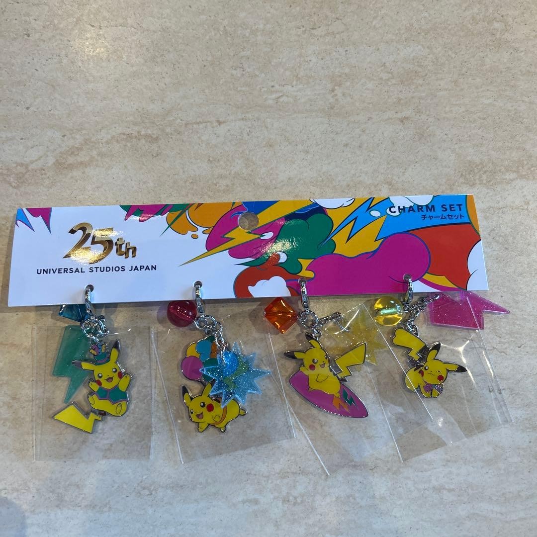 Pokémon Pikachu 5-Piece Set USJ Limited 25th Anniversary Water-Resistant