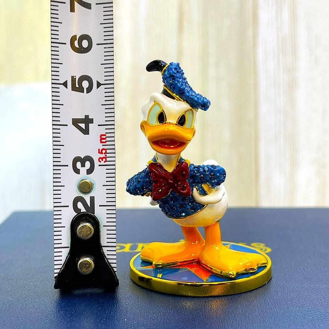 Donald Duck Figure Swarovski Metal Disney TDL Original 5.7cm Used