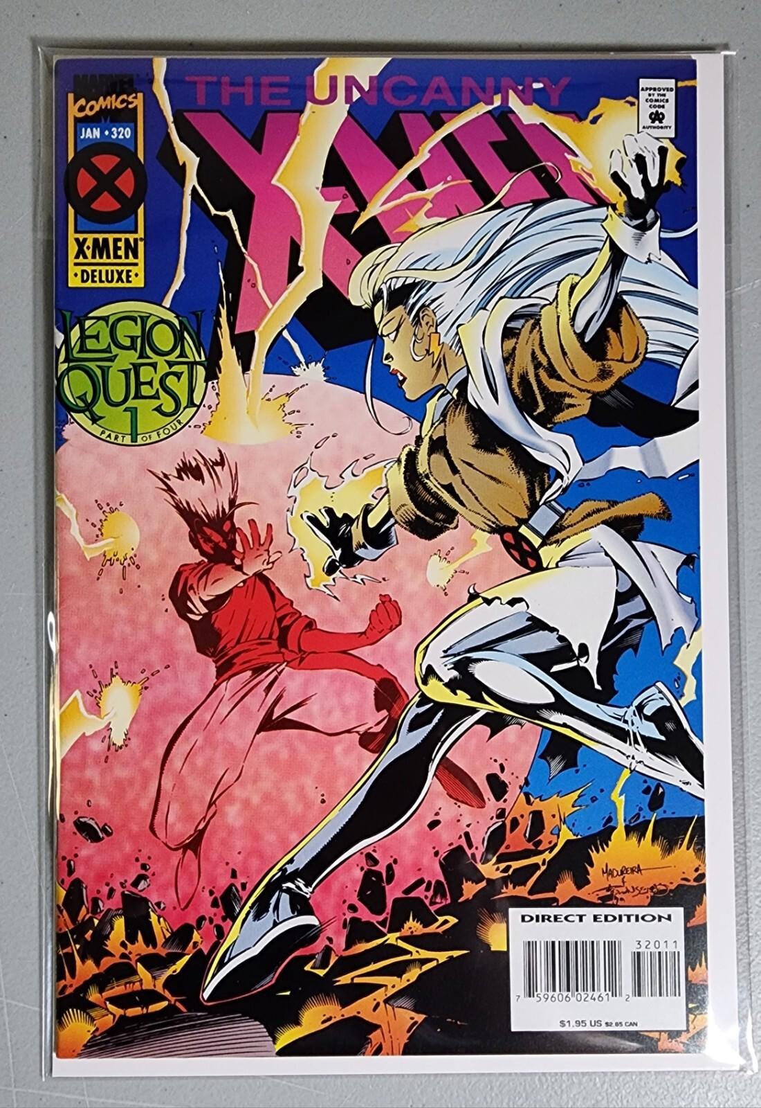 Uncanny X-Men #311 318 320 High Grade Marvel Comics 1994-95 lot of 3