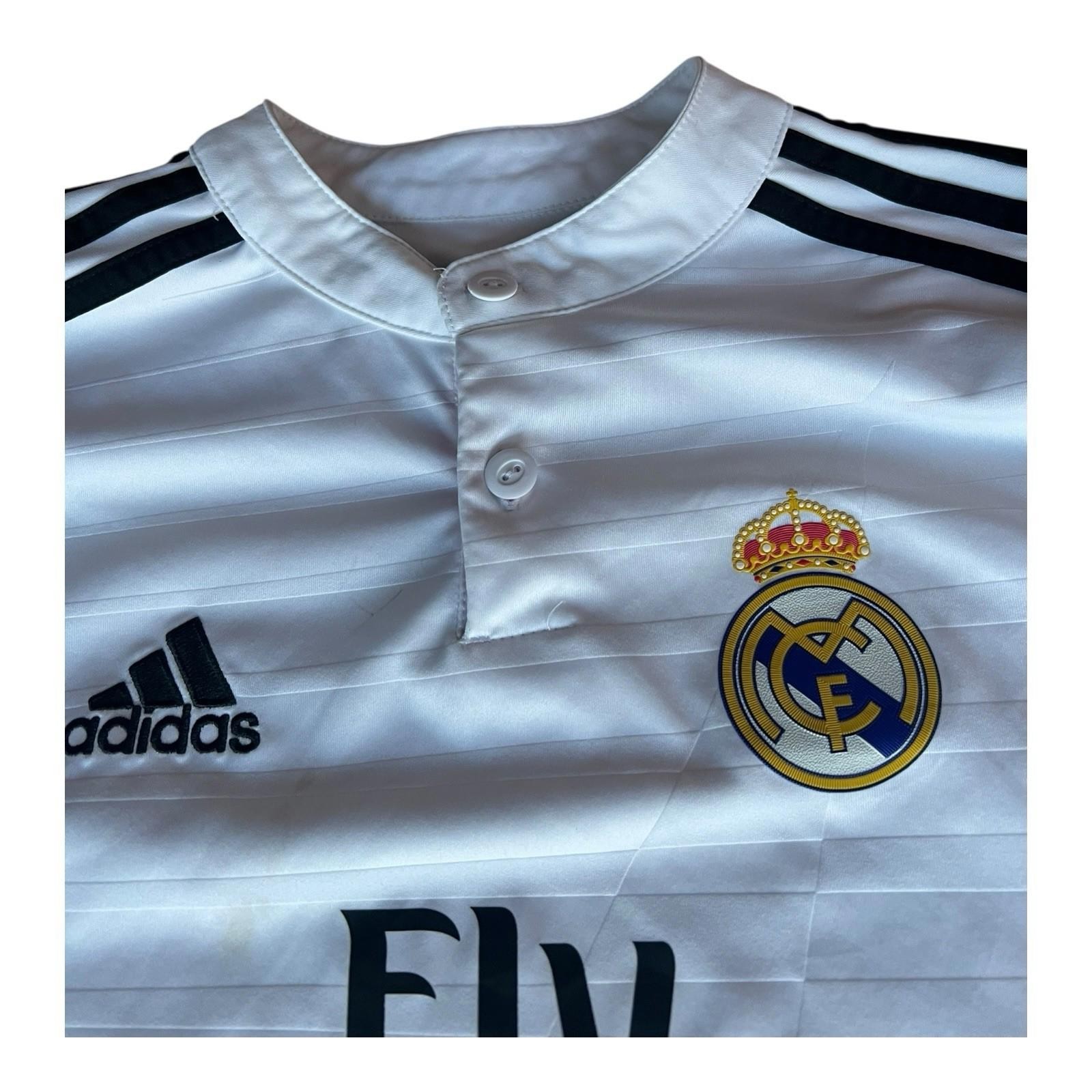 Adidas Real Madrid 2014/15 James #10 Home Jersey Boys Size L Soccer Shirt