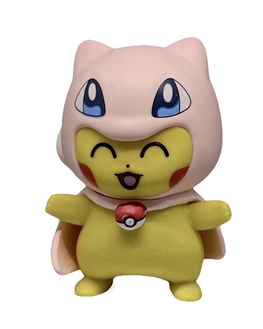 Pikachu Mew Cosplay Figure Collectible Pokemon Style Kawaii Toy New