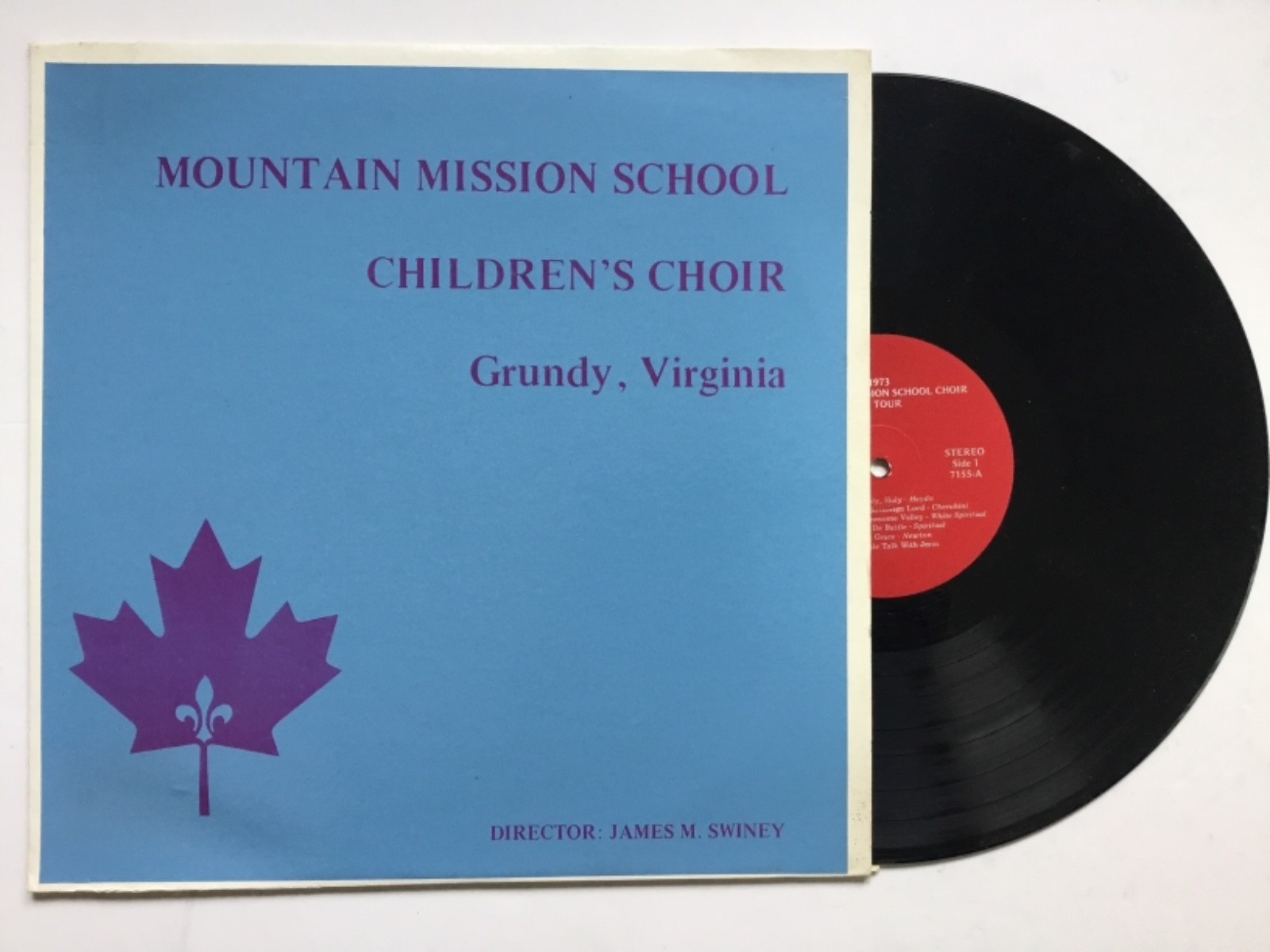 Mountain Mission School Children’s Choir Grundy Virginia vinyl LP NM+bonus CD