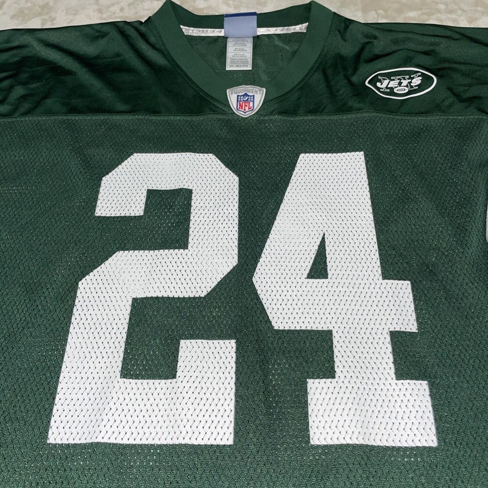 Reebok NFL New York Jets Darrelle Revis #24 Football Jersey Men’s 2XL