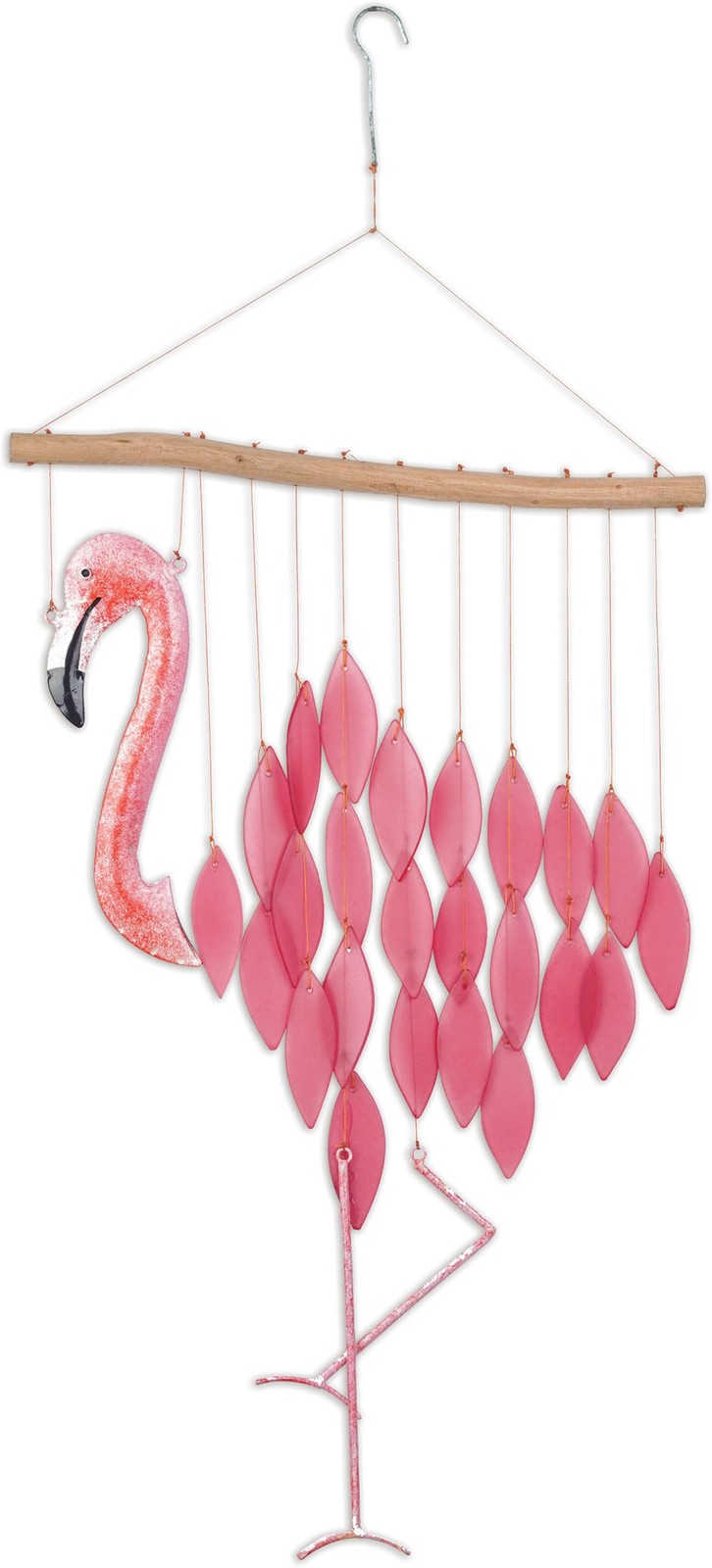 Sunset Vista Designs Wind Chimes – Flamingo Wind Chime, 29.5″ Long
