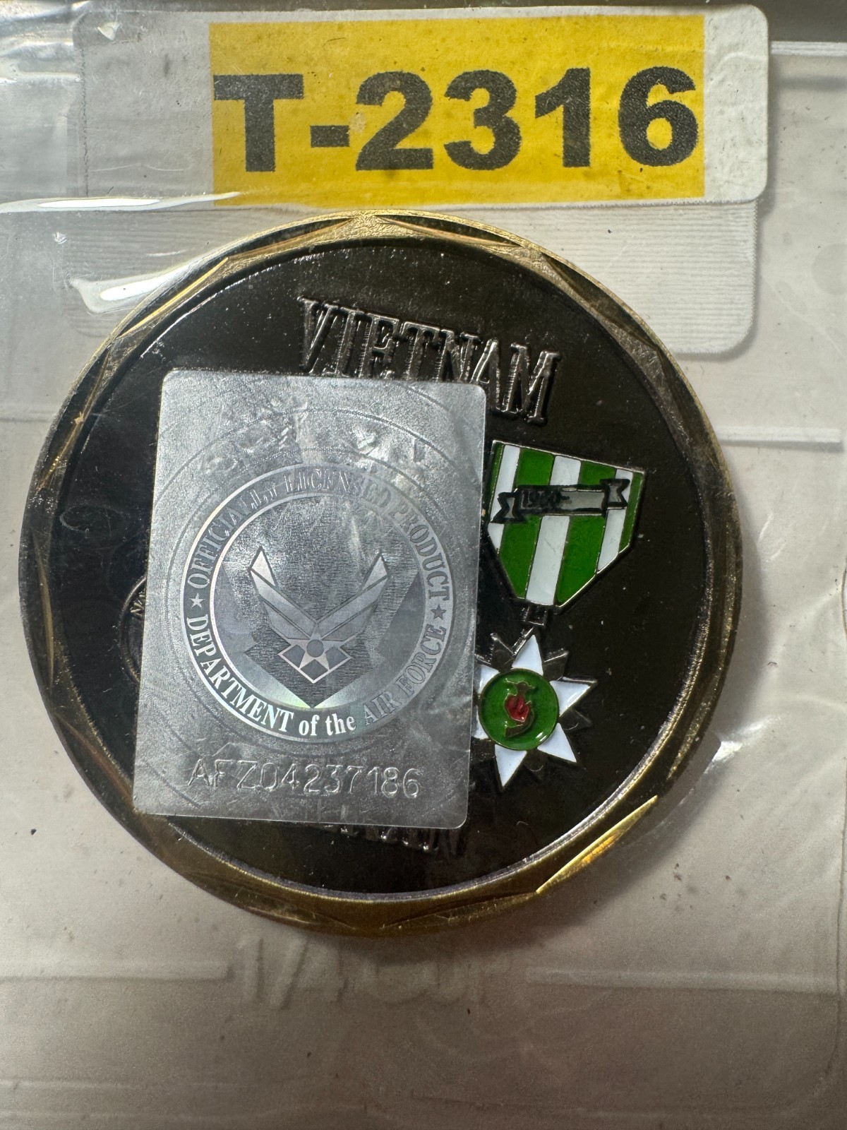 COOL BEANS BLOWOUT: United States Air Force Challenge Coin T-2316