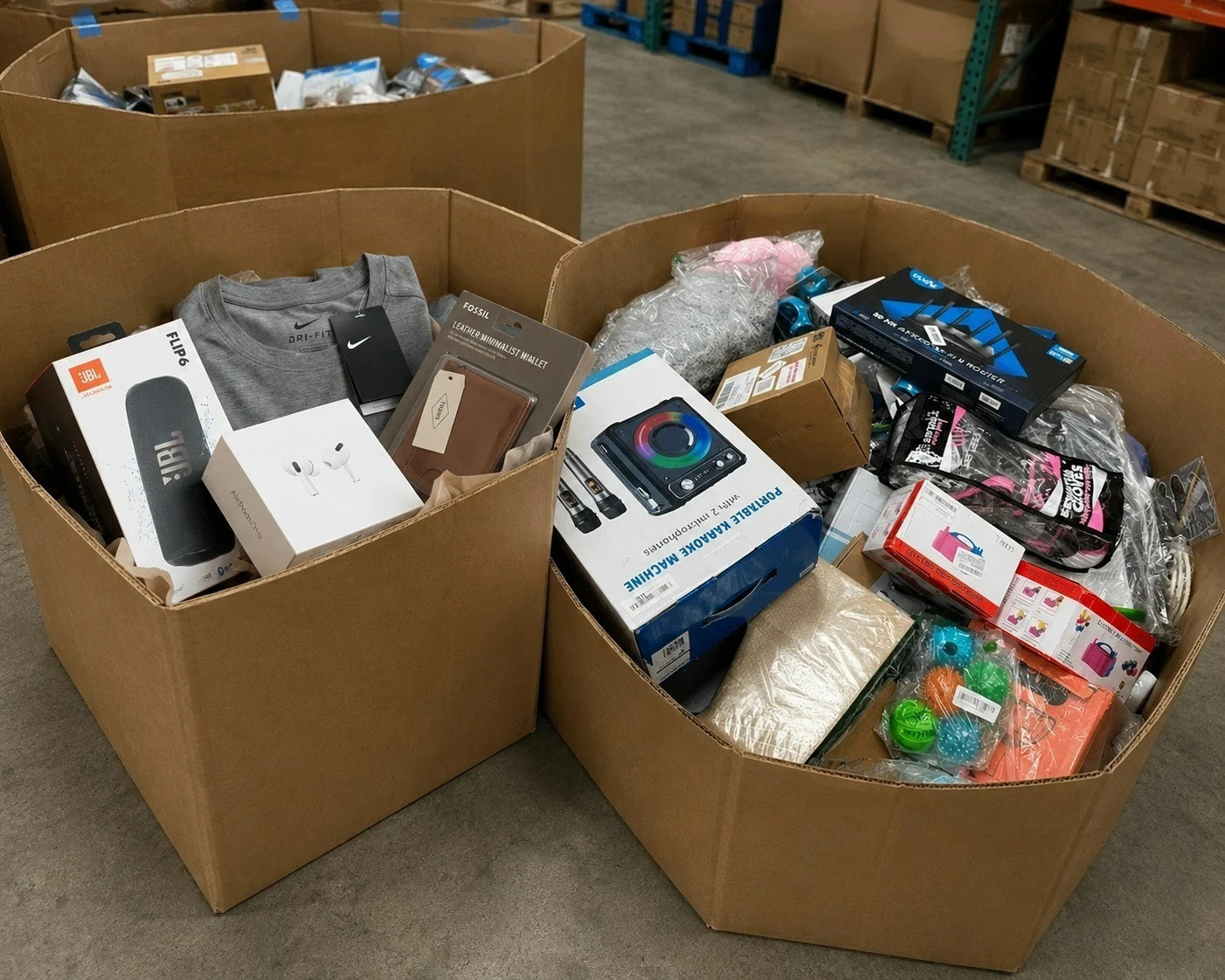 Collector’s Liquidation Box – Random New Items from Multiple Category – Large