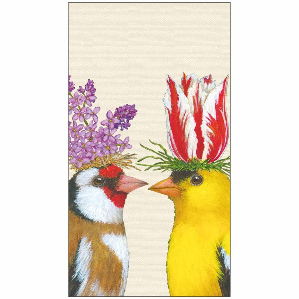 Paperproducts Design Spring Romance 3-Ply Guest Towels, 8″, Multicolor, 15 Pack