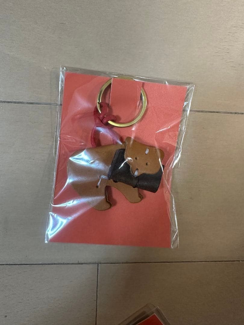 Traveler’s Factory Leather Bear Note Bear Traveler’s Notebook Charm Custom item