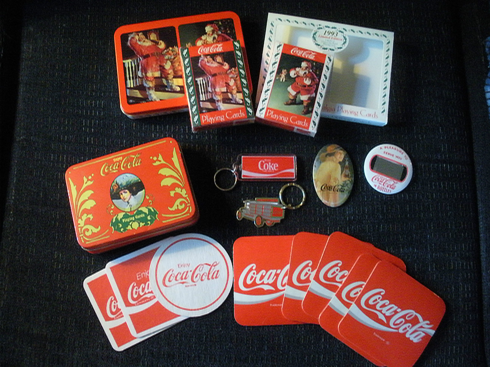 Large Collection of Coca-Cola Memorabilia (over 75 items–see multiple pictures)
