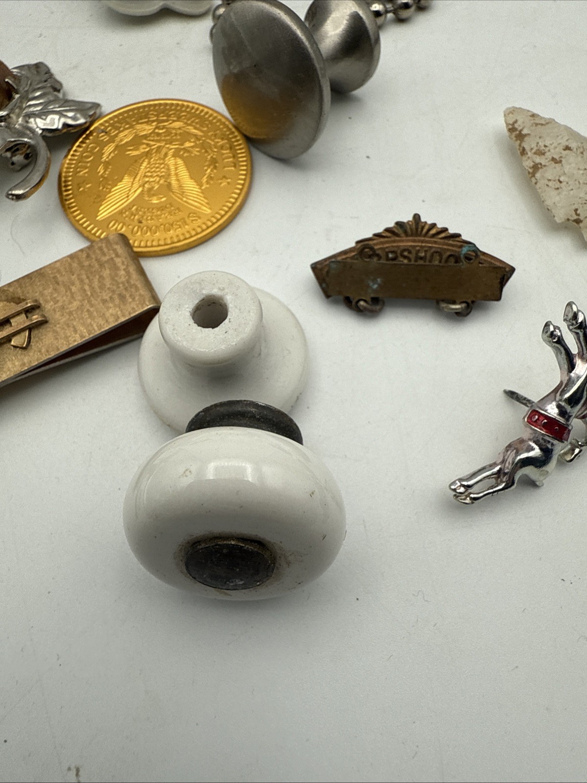 Junk Drawer Lot Of Vintage Misc. Odds & Ends Jewelry, Collectibles and more