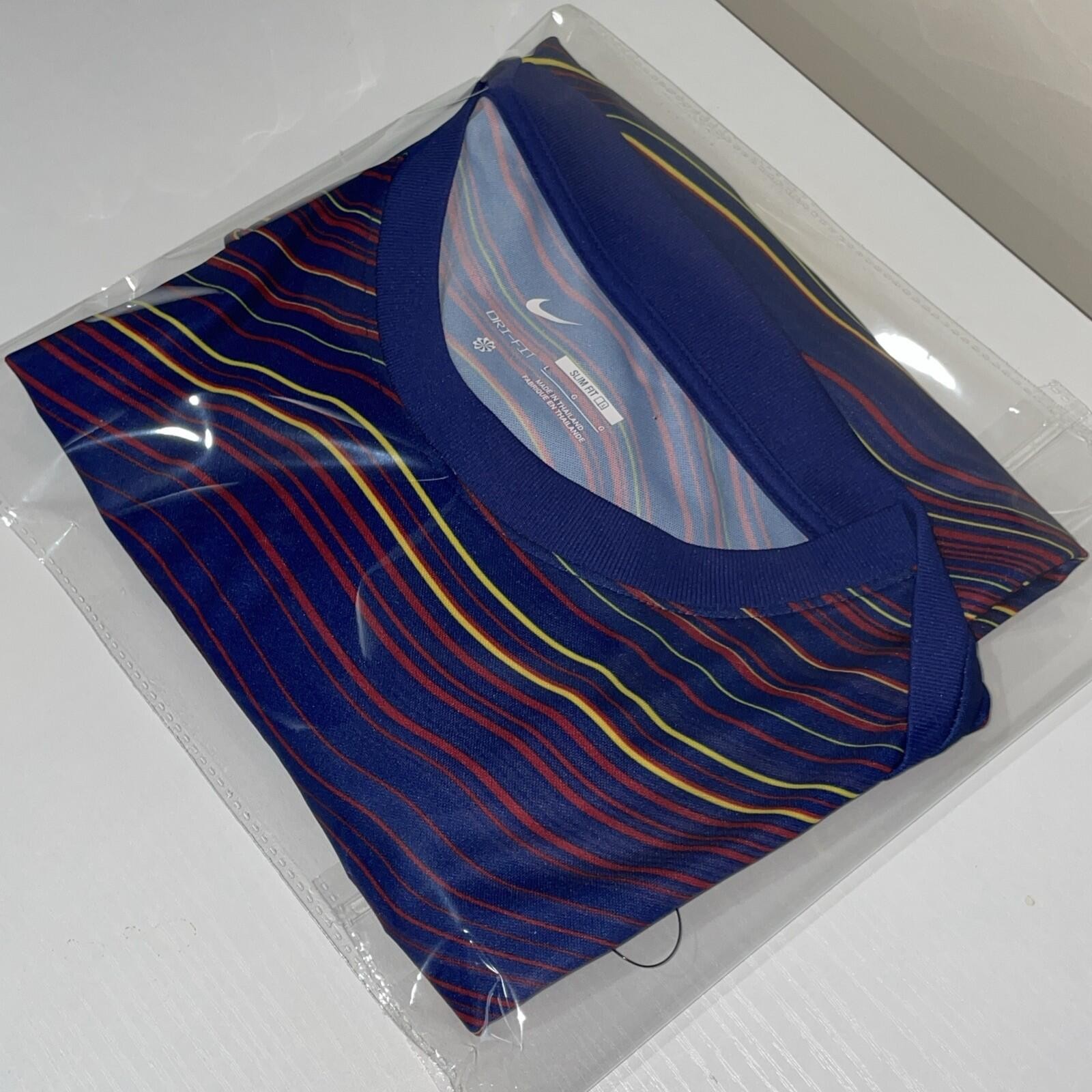 AUTHENTIC Nike FC Barcelona Academy Pro Home Pre-Match Top Size Men’s Large NWT