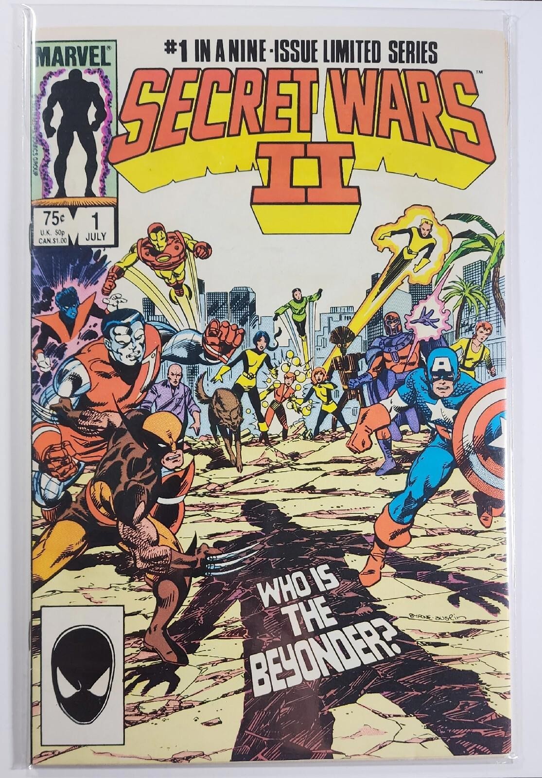 SECRET WARS II #1 NM GEM Direct Marvel Comics 1985
