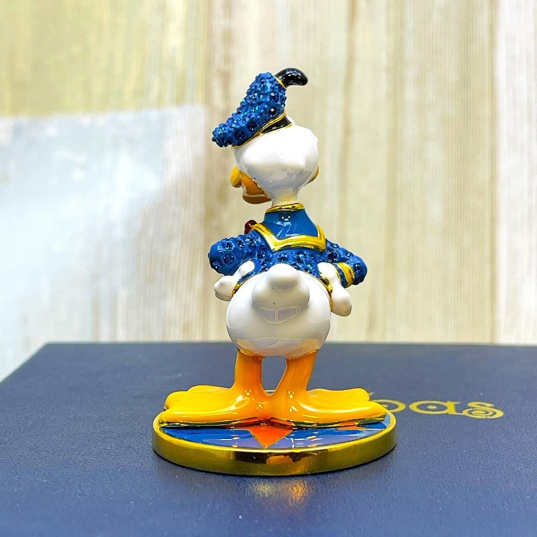 Donald Duck Figure Swarovski Metal Disney TDL Original 5.7cm Used