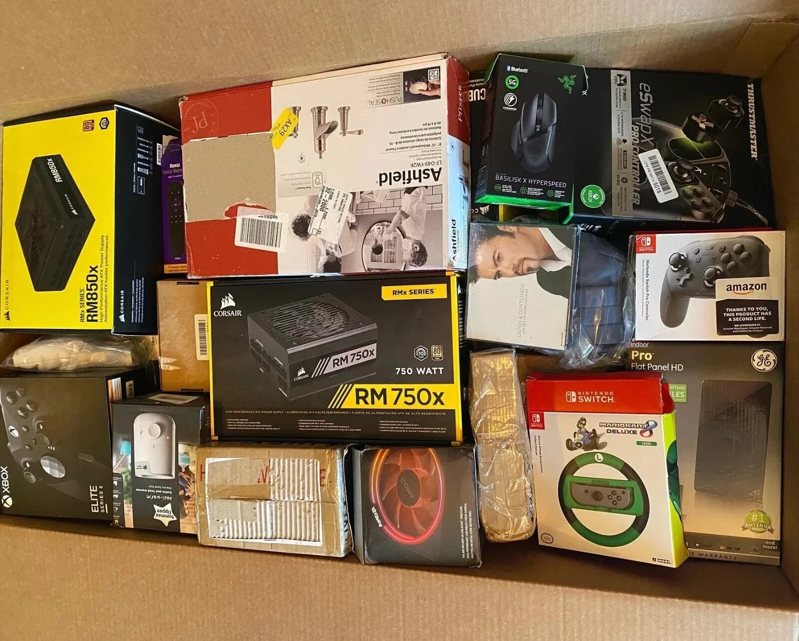 Amazon Target Walmart Wholesale Lot: NEW Factory Sealed Home & Electronics Mix