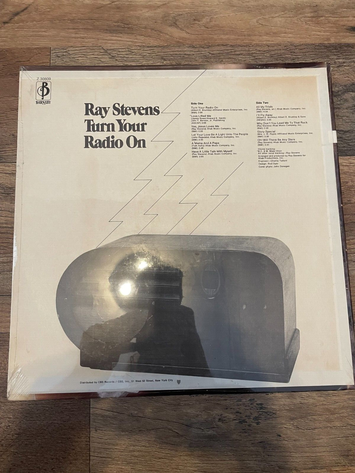 RAY STEVENS Turn Your Radio On 1972 vinyl LP Barnaby Z30809 NEW SEALED RARE