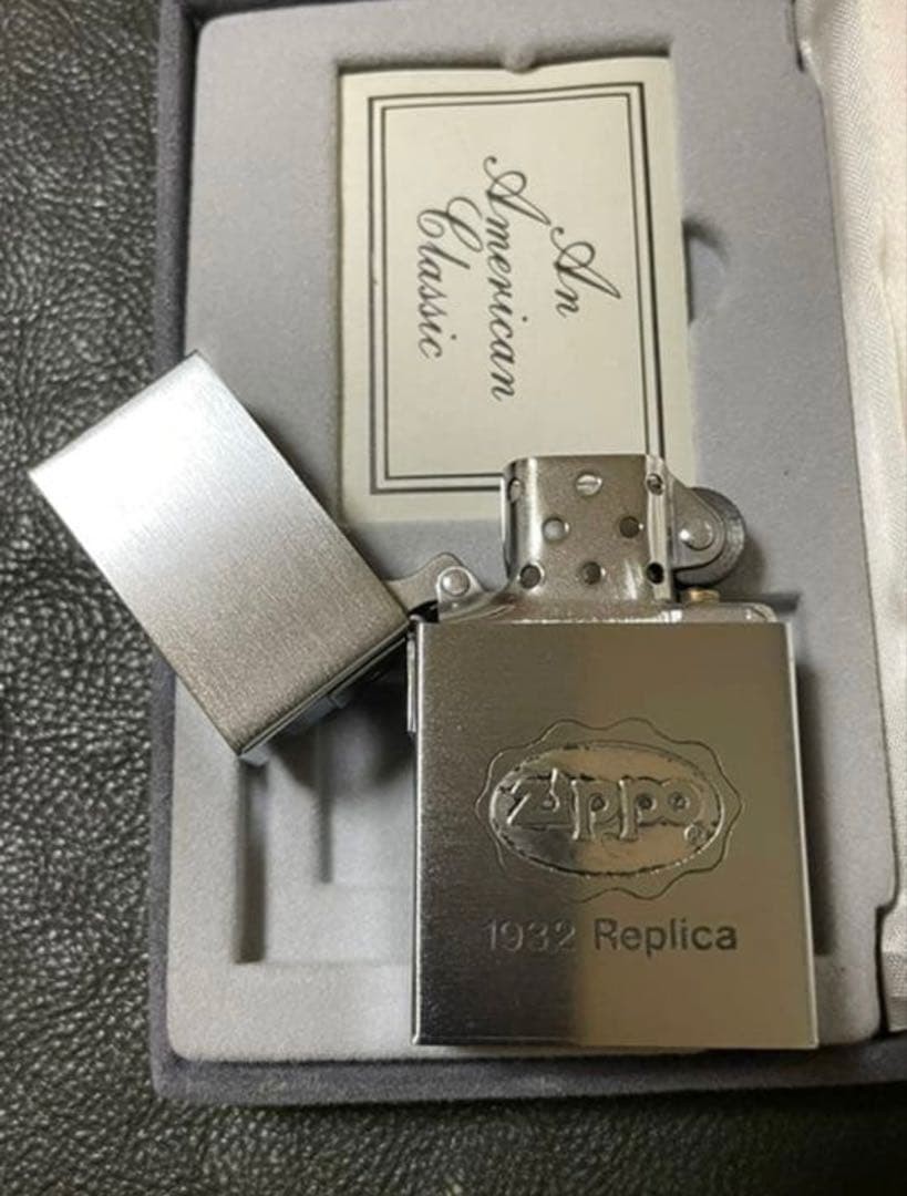 Zippo 1932 Replica First Original First Sale Made in 1988 Rare Good Condition
