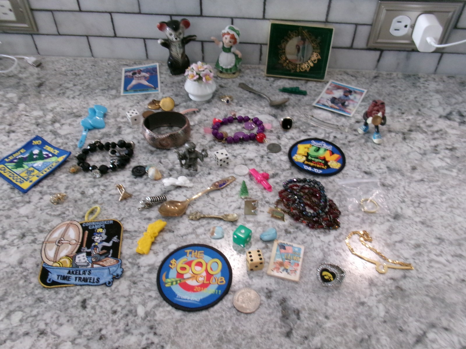 Vintage Junk Drawer/Trinket Lot, 50 Piece Lot, 1.3 – #6