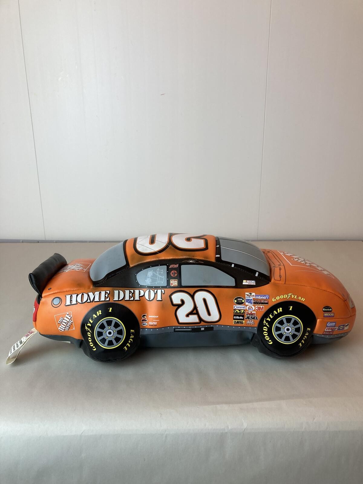 Sugar Loaf Home Depot #20 Tony Stewart NASCAR Plush Pillow Car