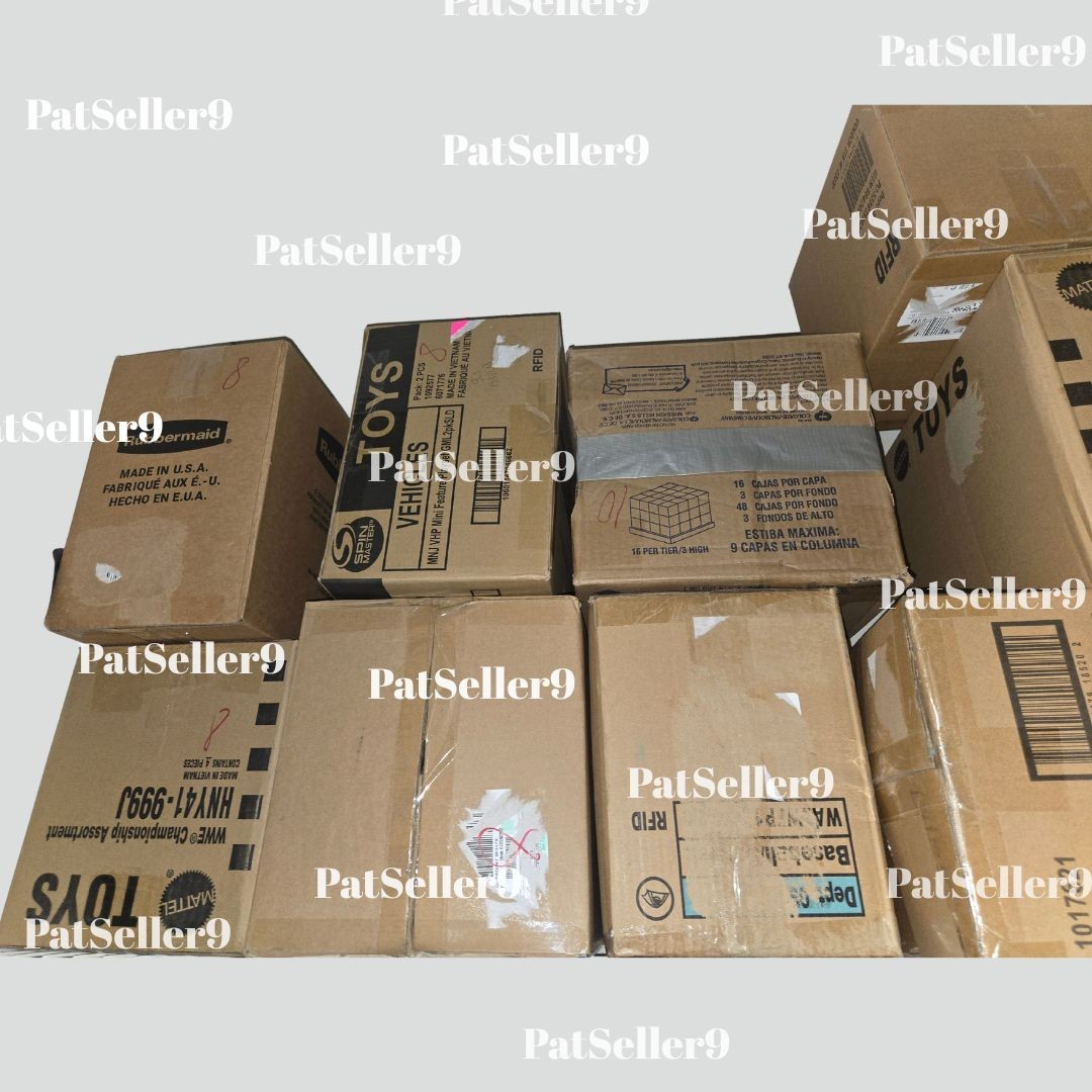 New Sealed/Open Box LOT of 8 Items – Home, Garden, Toys & Miscellaneous Mix
