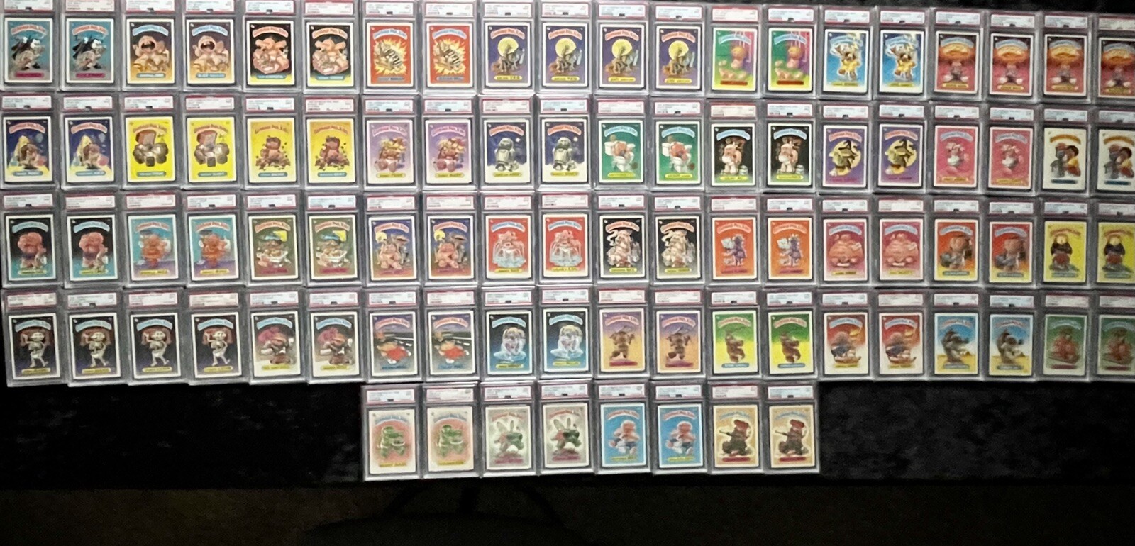 Garbage Pail Kids OS1 ALL PSA 9 Lot! THE ENTIRE 88 card set Graded Mint!!