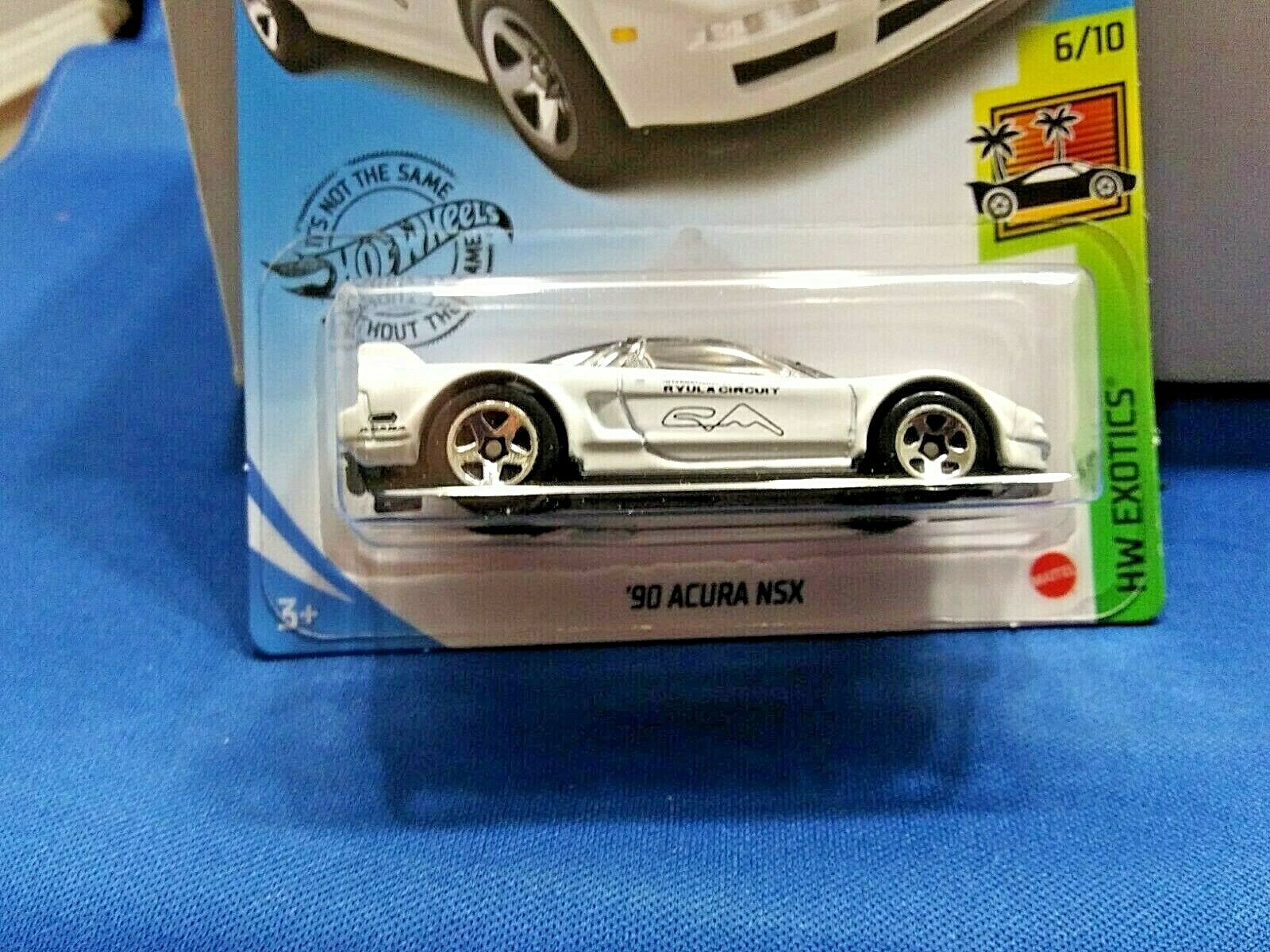 Hot Wheels ’90 Acura NSX HW Exotics #6/10 White Die-Cast 1:64 Scale Must See New