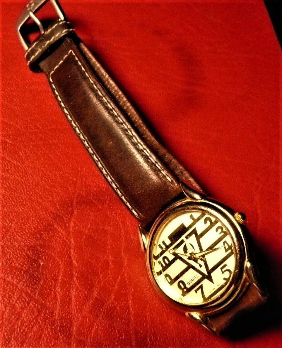 TROICA collectible UNISEX QUARTZ WATER RESISTANT WATCH – Swiss Army band.