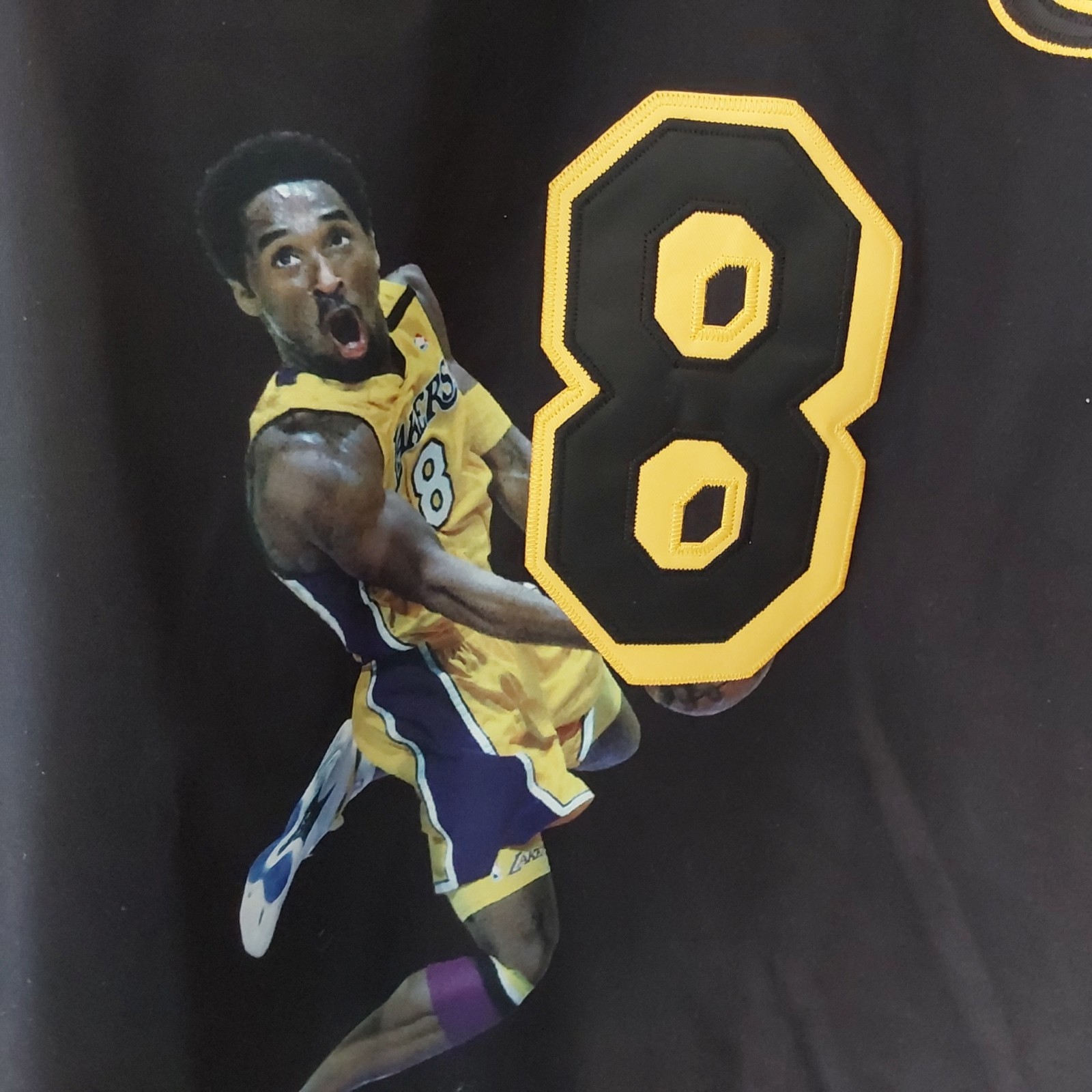 🔥Size Large Lg Kobe Bryant Jersey Legend Black Mamba Forever #8 And #24🔥