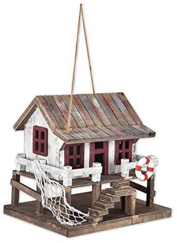 Sunset Vista Designs Shoreline Outdoor Birdhouse Decorative Functional Home