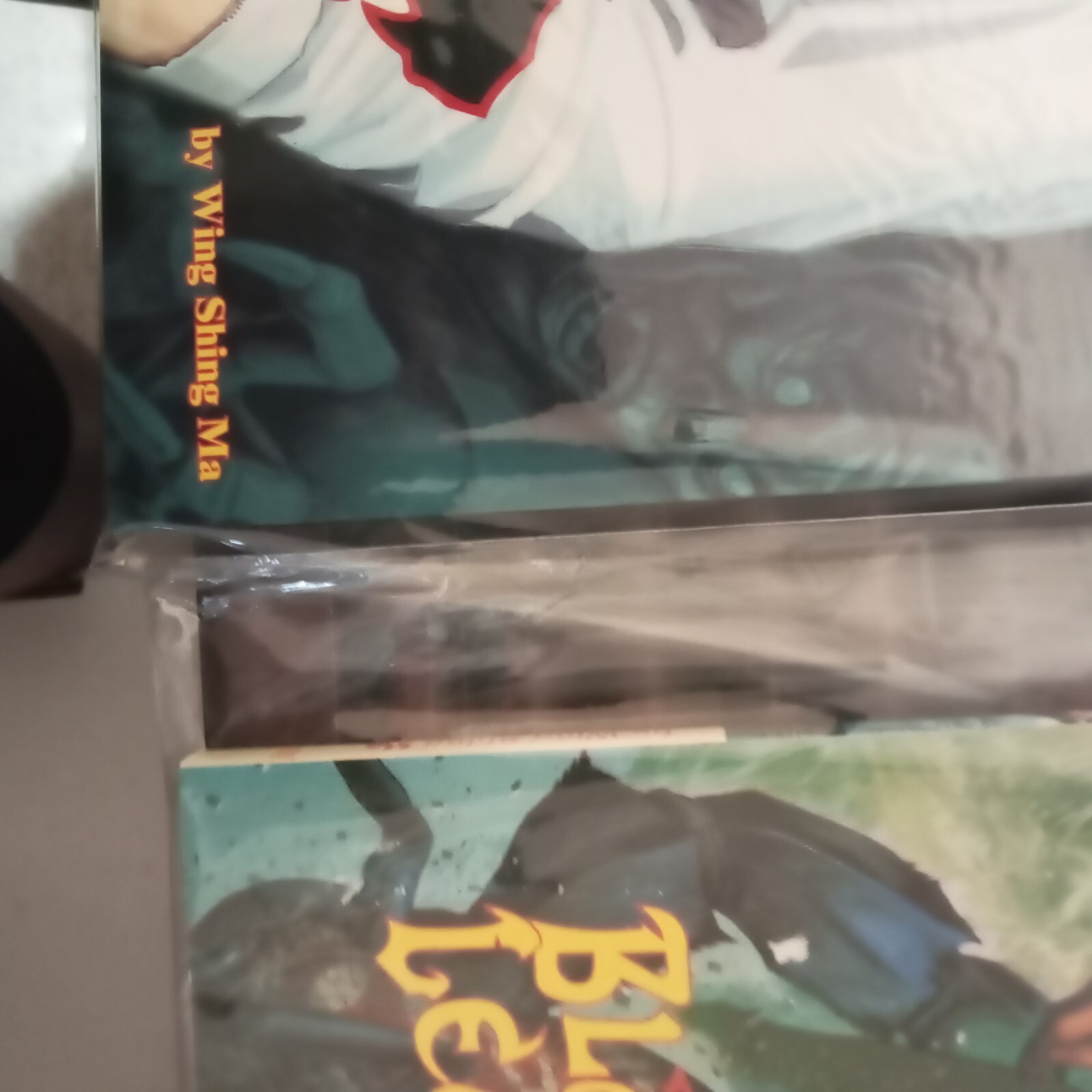 LOT OF 4 RARE ENGLI MANGA SOFTCOVER TPB BLACK LEOPARD BY WING SHING MA COMICSONE