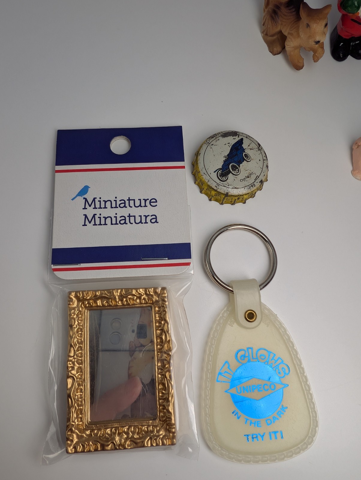Junk Drawer Trinket Mixed Lot Vintage To Modern Odds and Ends Miniature Mini A