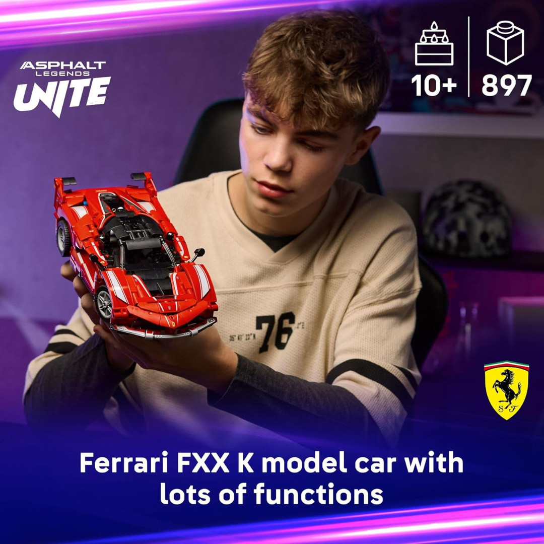 LEGO Technic Ferrari FXX K 42212 Building Toy Set Ferrari Race Car Model New