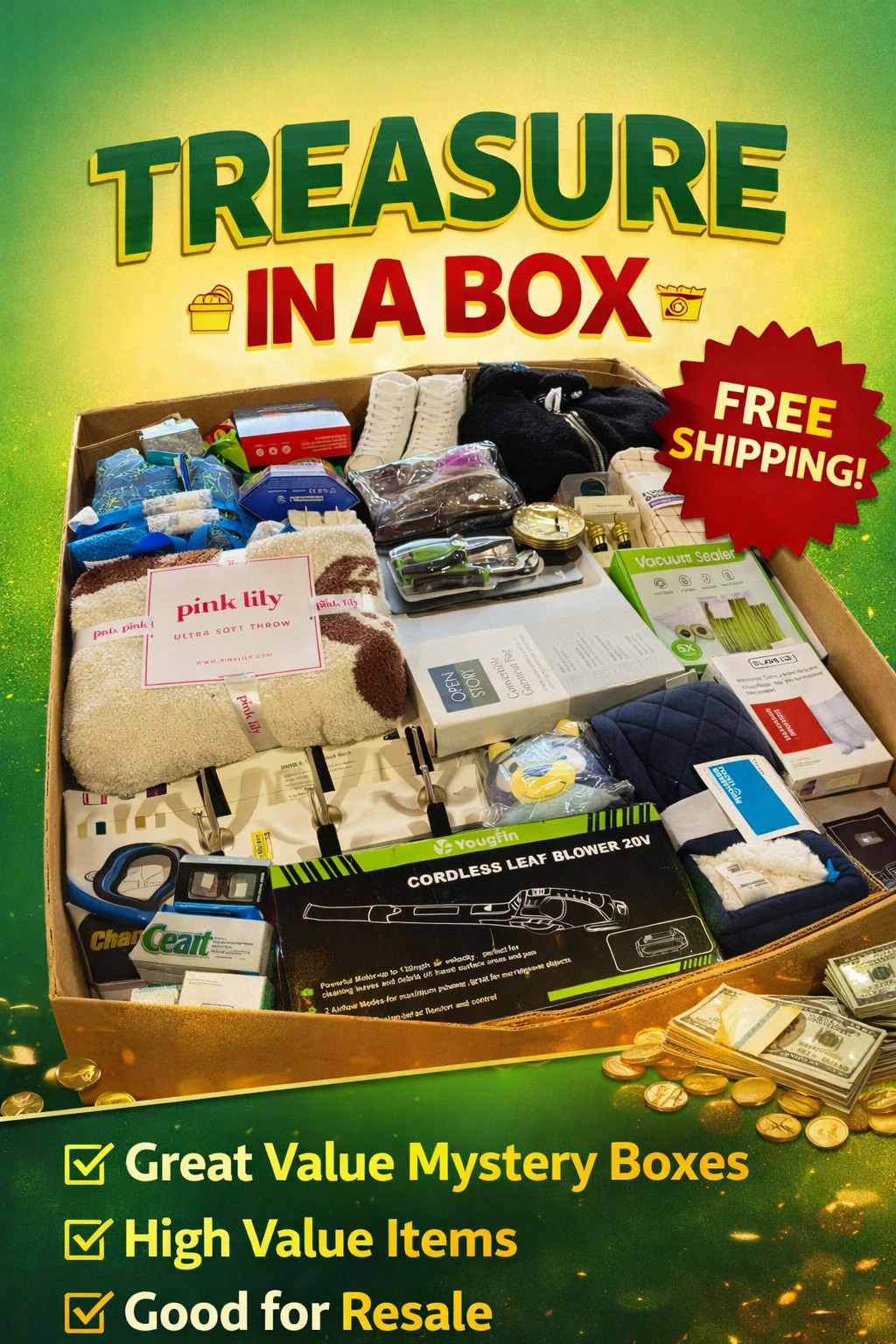 Amazon Premium Bargain Treasure Crate – Warehouse Amazing Deals