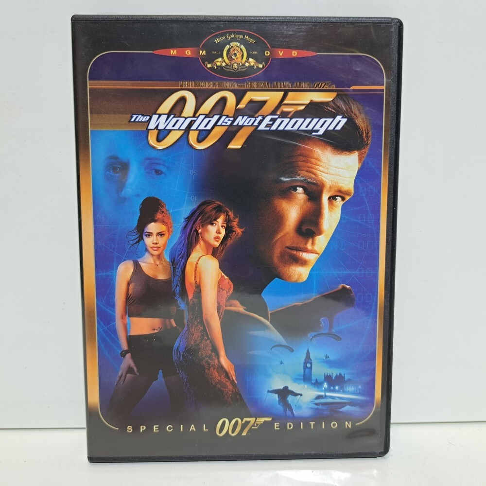 ACTION GREEK DVD Region 2 PAL James Bond 007: The World Is Not Enough 1999 ZSV