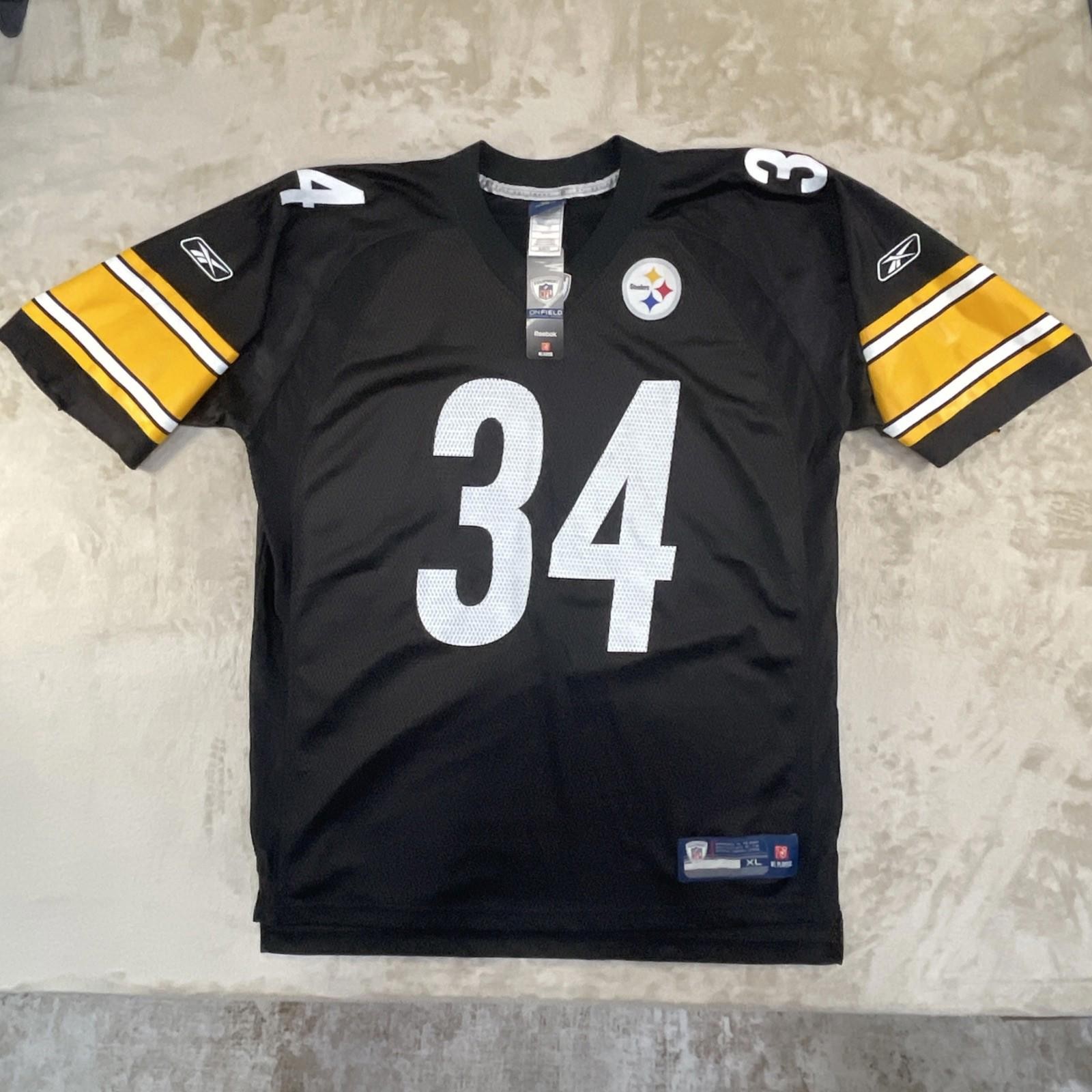 New w/ Tags Authentic Pittsburgh Steelers Rashard Mendenhall Reebok Jersey 52 XL