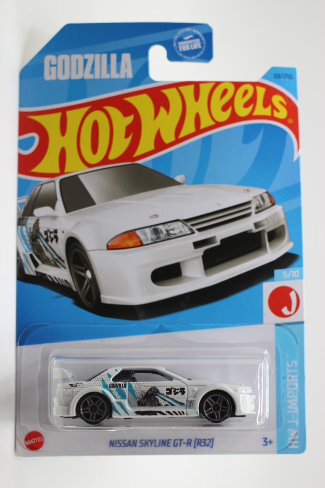 Hot Wheels｜Nissan Skyline GT – R (R32)｜5/10｜HW J – Imports｜New｜OP｜