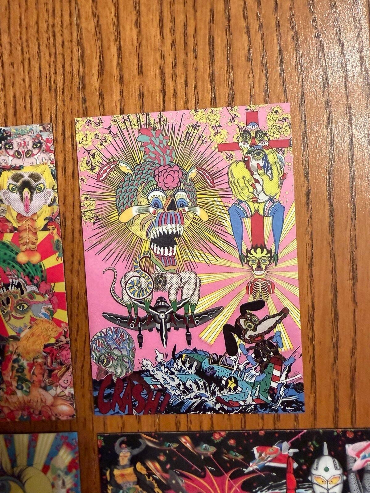 Keiichi Tanaami FRIDGE MAGNETS Japan psychedelic art decor Japanese surreal