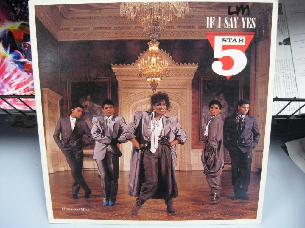 5 STAR IF I SAY YES EXTENDED MIX ALBUM RECORD LP NM